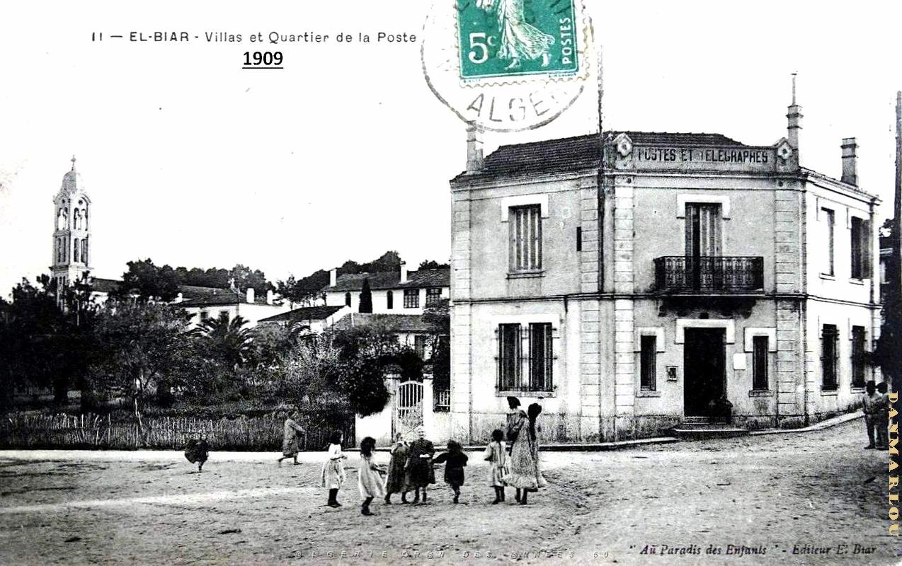 Alger-El-Biar - Quartier de la Poste - Villas - 1909.jpg